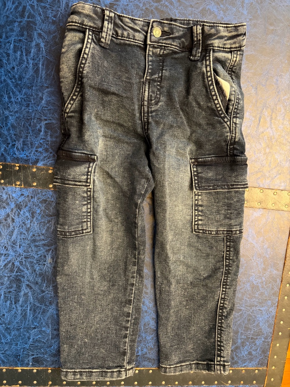 Mayoral kids Washed Straight Cargo Jeans